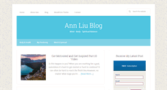 Desktop Screenshot of annliublog.com